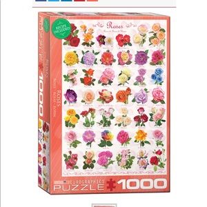 Roses puzzle - eurographics 1000 pieces
